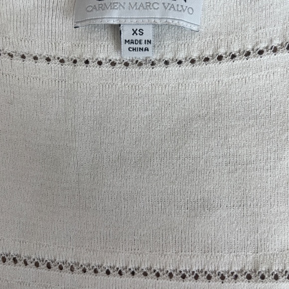 Carmen Marc Valvo knit dress size xs - Picture 3 of 4